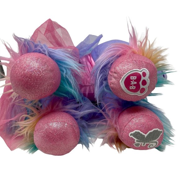 Retired Build a Bear Purple Pink Unicorn Mane‎ Fairy Horse Stuffed Animal Plush - Picture 4 of 8